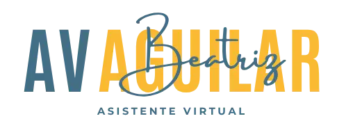Logo de AV Beatriz Aguilar, asistente administrativa virtual
